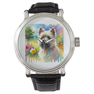 Cairn Terrier in Soft Watercolor 210924AREF104 - W Watch