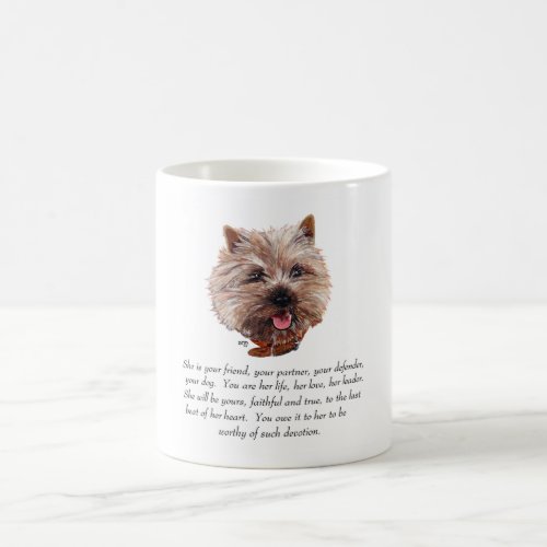 Cairn Terrier Keepsake _ FEMALE Coffee Mug