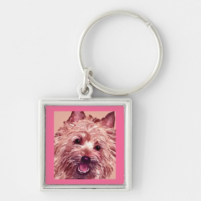 Cairn Terrier Key Chain (Front)