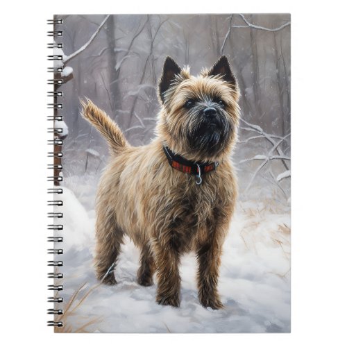 Cairn Terrier Let It Snow Christmas  Notebook