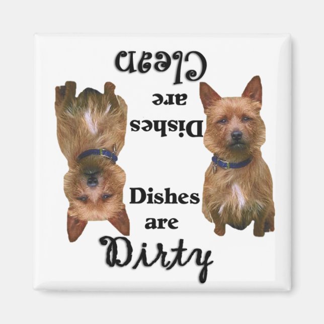 Cairn Terrier Lovers Dishwasher Magnet (Front)