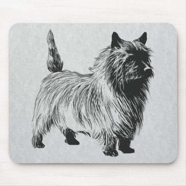 cairn terrier mouse pad (Front)