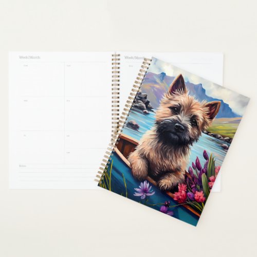 Cairn Terrier on a Paddle A Scenic Adventure Planner