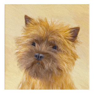 Cairn Terrier Painting - Cute Original Dog Art