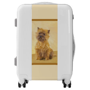 Cairn Terrier Painting - Cute Original Dog Art Luggage