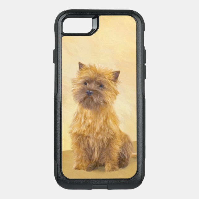 Cairn Terrier Painting - Cute Original Dog Art Otterbox iPhone Case (Back)