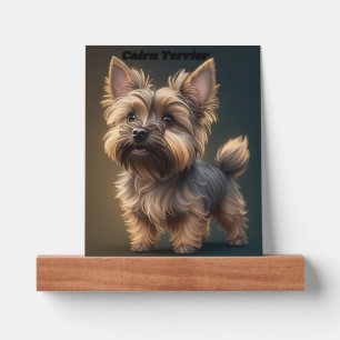 Cairn Terrier Picture Ledge