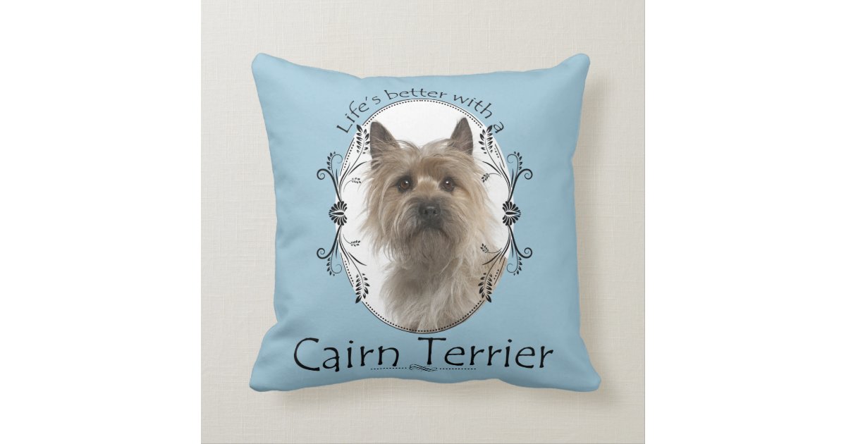 cairn terrier pillows