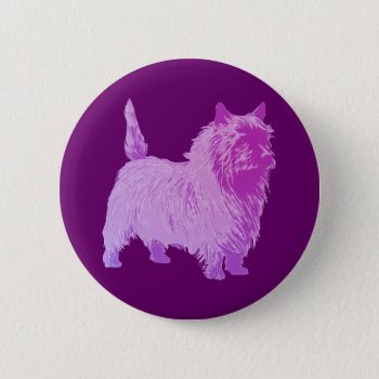 Cairn Terrier Pinback Button by purplestuff at Zazzle
