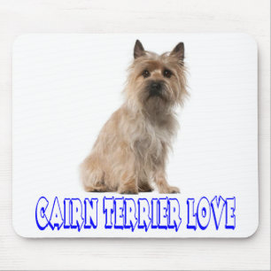Cairn Terrier Puppy Dog Love Mousepad