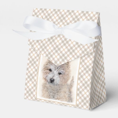 Cairn Terrier Puppy Painting _ Original Dog Art Favor Boxes