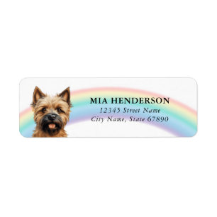 Cairn Terrier Return Address Labels