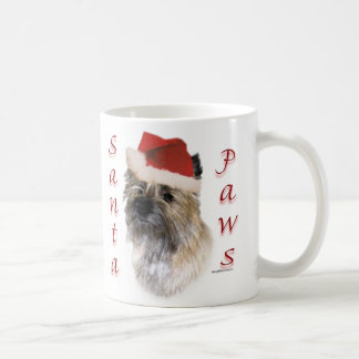 Cairn Terrier Santa Paws Coffee Mug