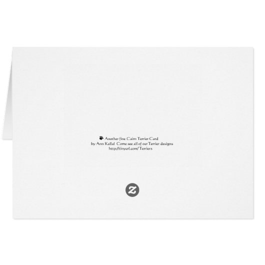 Cairn Terrier Soccer (Back Horizontal)