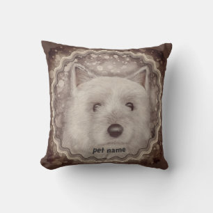 Cairn Terrier Throw Pillow