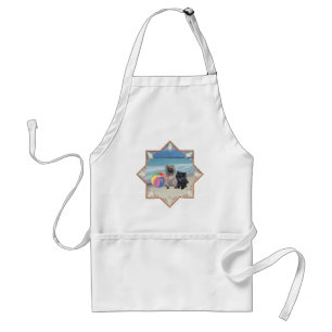 Cairn Terriers at the Beach Adult Apron