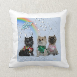 cairn terrier pillows