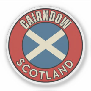 Cairndow, Scotland Sticker