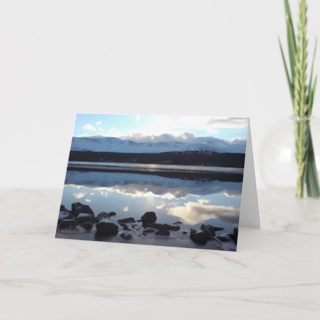 Cairngorm National Park Holiday Card (Front)