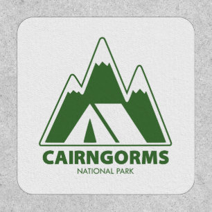 Cairngorms National Park Mountains Camping Patch