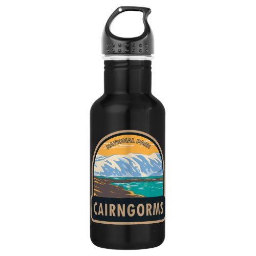 Cairngorms National Park Scotland Loch Etchachan  Stainless Steel Water Bottle