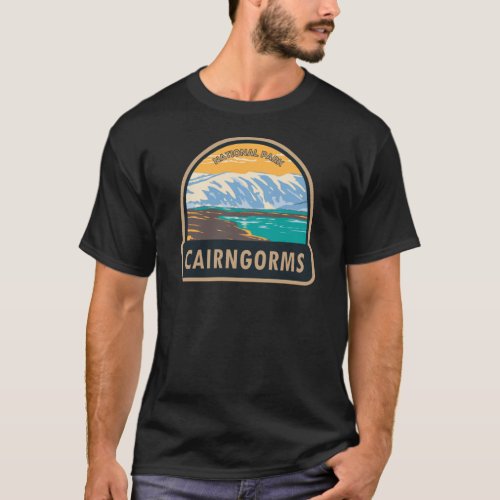 Cairngorms National Park Scotland Loch Etchachan T_Shirt