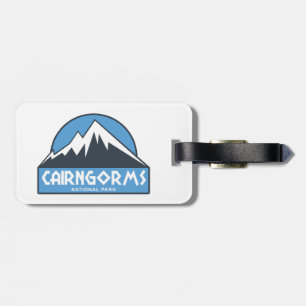Cairngorms National Park Scotland Luggage Tag