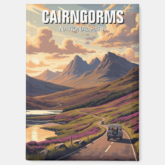 Cairngorms National Park Scotland Magnet (Front)