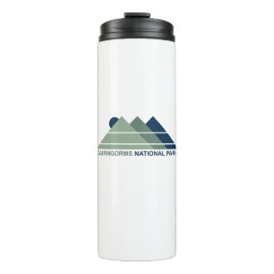 Cairngorms National Park Scotland Mountain Sun Thermal Tumbler