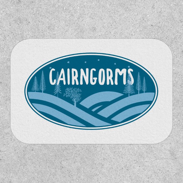 Cairngorms National Park Scotland Outdoors Patch (Front)