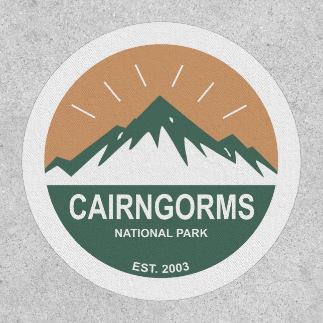 Cairngorms National Park Scotland Patch (Front)