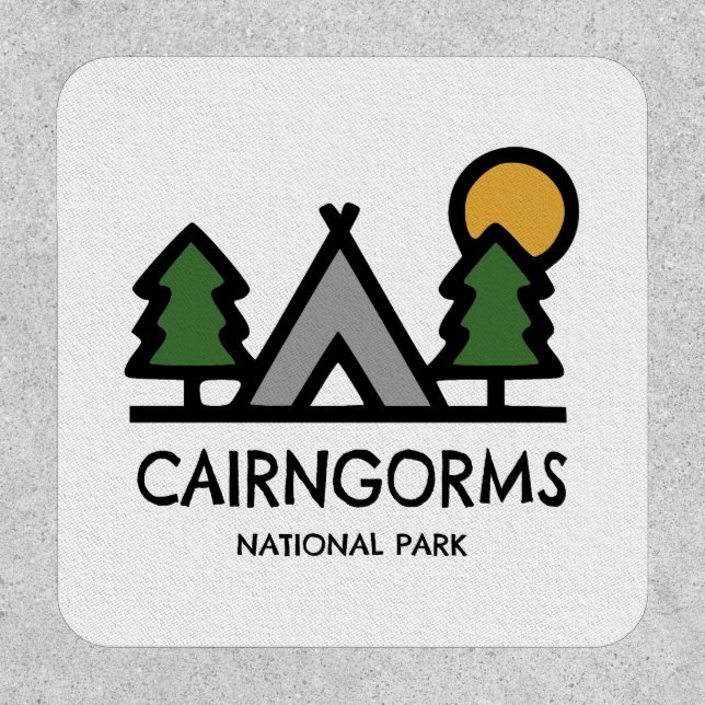 Cairngorms National Park Scotland Patch (Front)