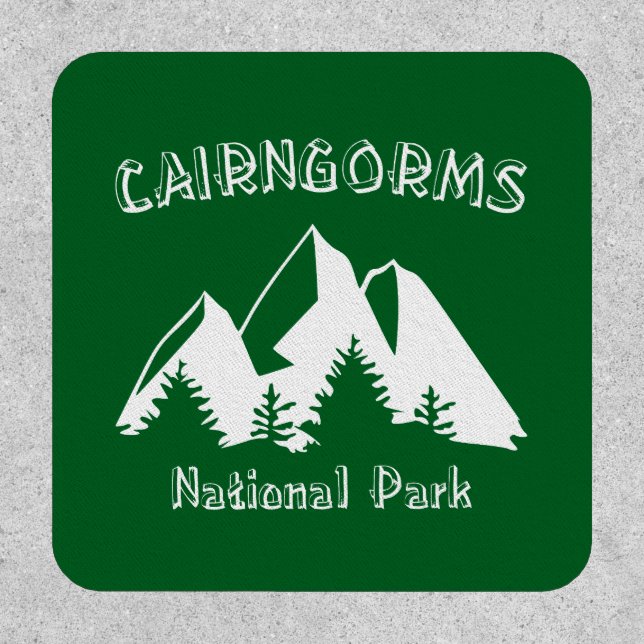 Cairngorms National Park Scotland Patch (Front)