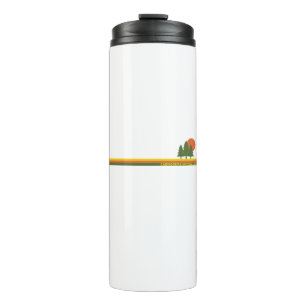 Cairngorms National Park Scotland Pine Trees Sun Thermal Tumbler