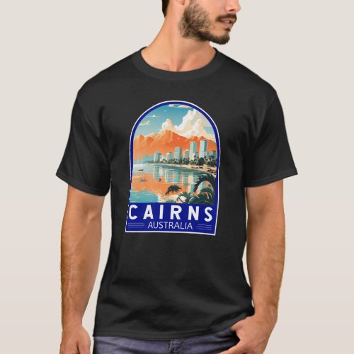 Cairns Australia Travel Art Vintage T_Shirt