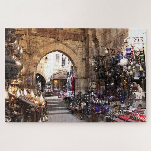 Cairo Bazaar Egypt Jigsaw Puzzle 1014 pc