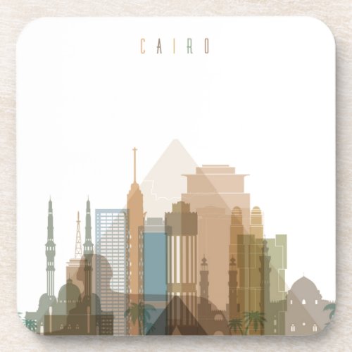 Cairo Egypt  City Skyline Coaster