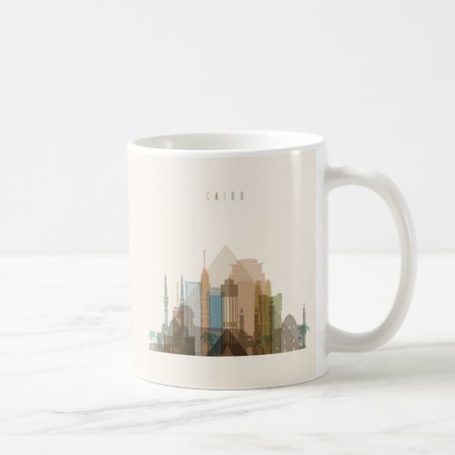 Cairo Egypt  City Skyline Coffee Mug