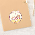 Cairo Egypt City Skyline Emblem Sticker | Zazzle