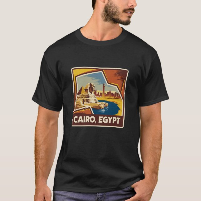 Cairo Egypt Lovers Gift Idea T-Shirt (Front)