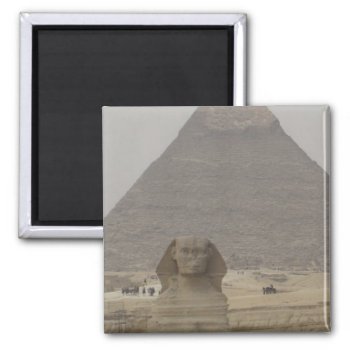 Cairo Egypt Pyramid/sphynx Magnet by visualblueprint at Zazzle