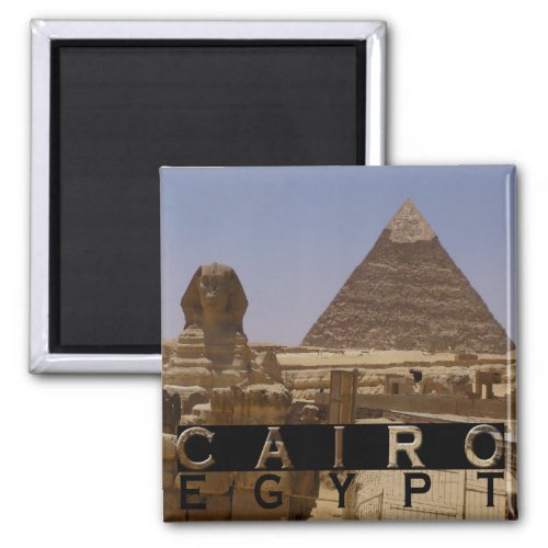 Cairo Egypt Souvenir Magnet