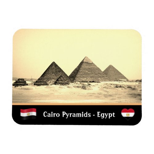 Cairo Egyptian Pyramids _ Ancient Egypt UNESCO Magnet