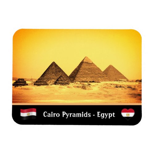 Cairo Egyptian Pyramids _ Ancient Egypt UNESCO Magnet