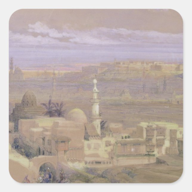 Cairo from the Gate of Citizenib, looking towards Square Sticker (Front)