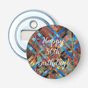 Cairo Metro - Happy 50th Birthday Bottle Opener