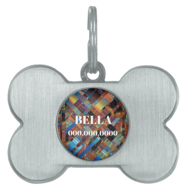 Cairo Metro - Personalized Pet ID Tag (Front)