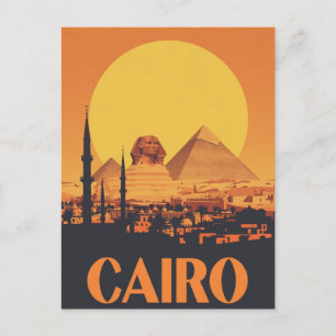 Cairo Sunset Postcard