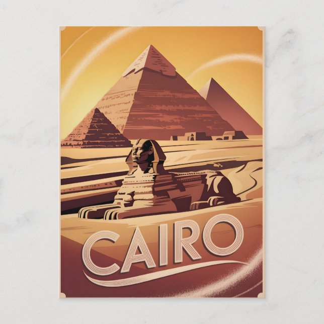 Cairo vintage postcard (Front)