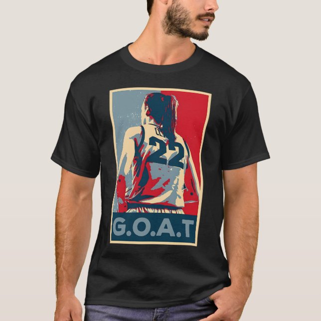 Caitlin Clark Goat T-Shirt (Front)